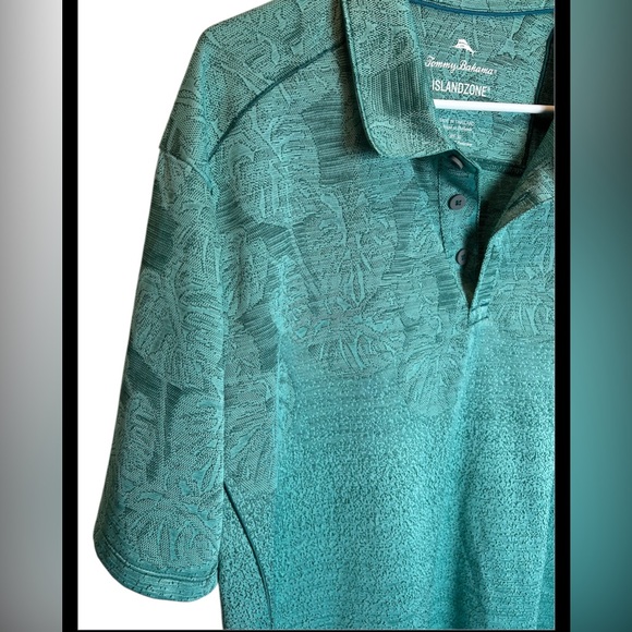 Set Of 2 Tommy Bahama IslandZone Palm Coast Isles Short Sleeve Shirts Size XL - Picture 2 of 9